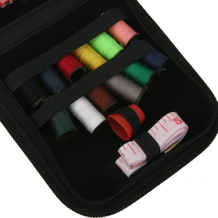 25PCS SEWING KIT CASE SPOOLS TAPE MEASURE SCISSORS THREADER TOOL SET HOME TRAVEL 25PCS SEWING KIT CASE SPOOLS TAPE MEASURE SCISSORS THREADER TOOL SET HOME TRAVEL